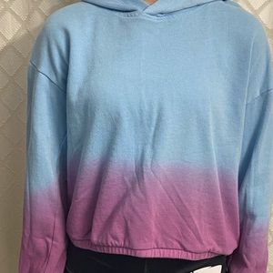 old navy cropped sweatshirt